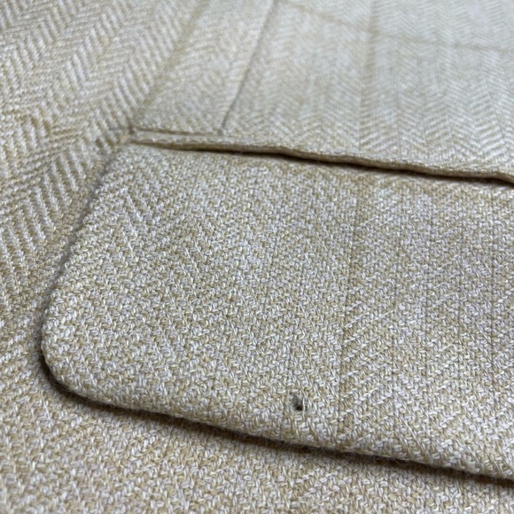 PAL ZILERI Gruppo Forall Trofeo Wool Tan Plaid Blazer - Picture 10 of 15